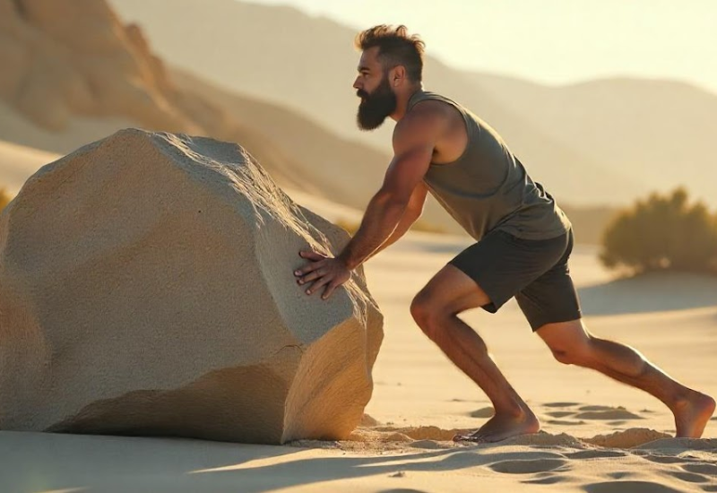 A professional photograph illustrating diagonal lines as a design element to convey action, movement, and dynamic energy